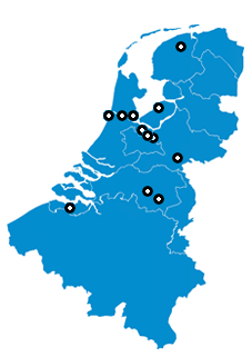 HairReset vestigingen